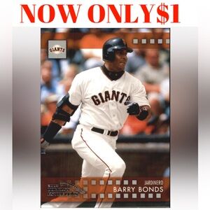 Barry Bonds 2003 Donruss San Francisco Giants Baseball Card